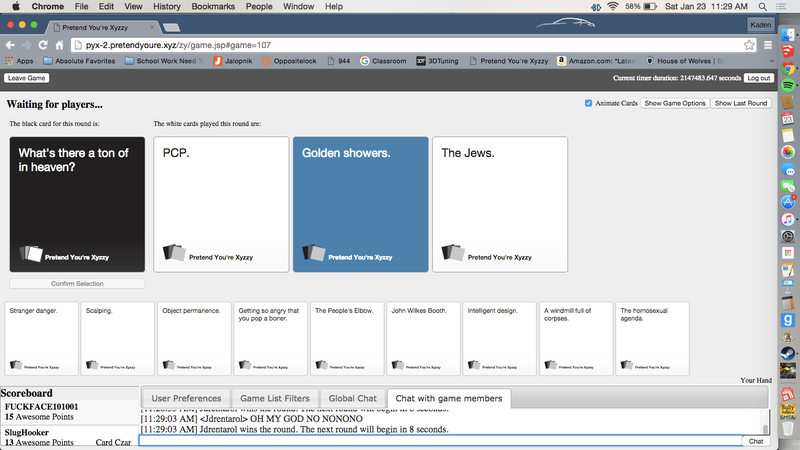 Illustration for article titled Best. Cards Against Humanity. Round. Ever
